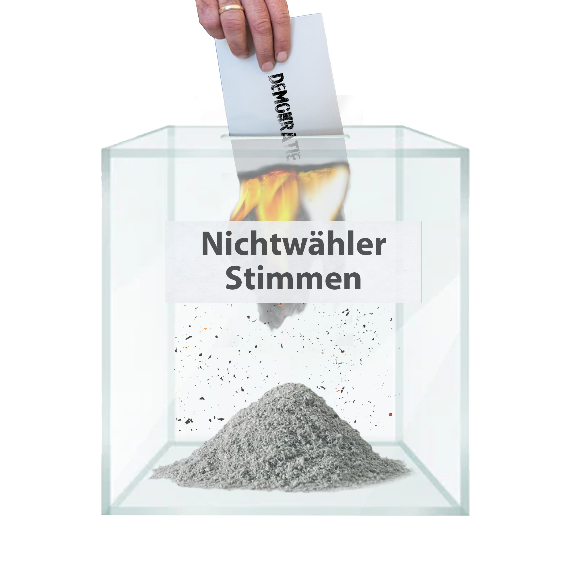 Sie haben die Wahl (Bild) Nichtwähler