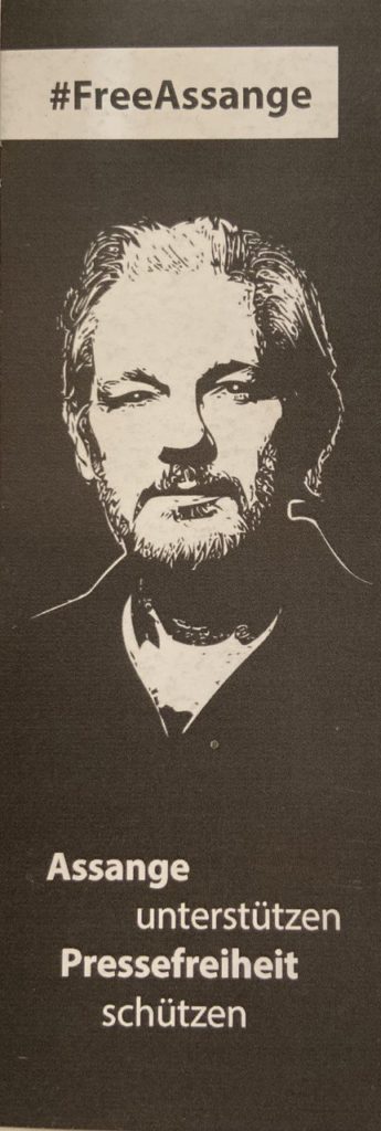Julian Assange soll an die USA ausgeliefert werden. Ihm drohen bis zu 175 Jahre Haft - photo 2022 06 21 19 31 37