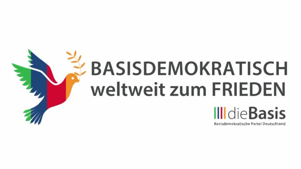 Poster-Image zum dieBasis-Video zum Bundesweiten Aktionstag Frieden am 04.03.2023