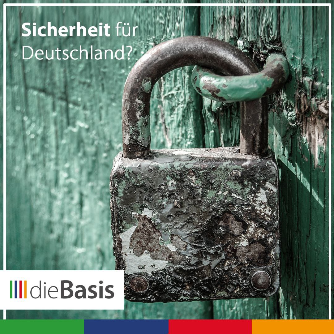 Sicherheit für Deutschland? (Bild) Regierungserklärung