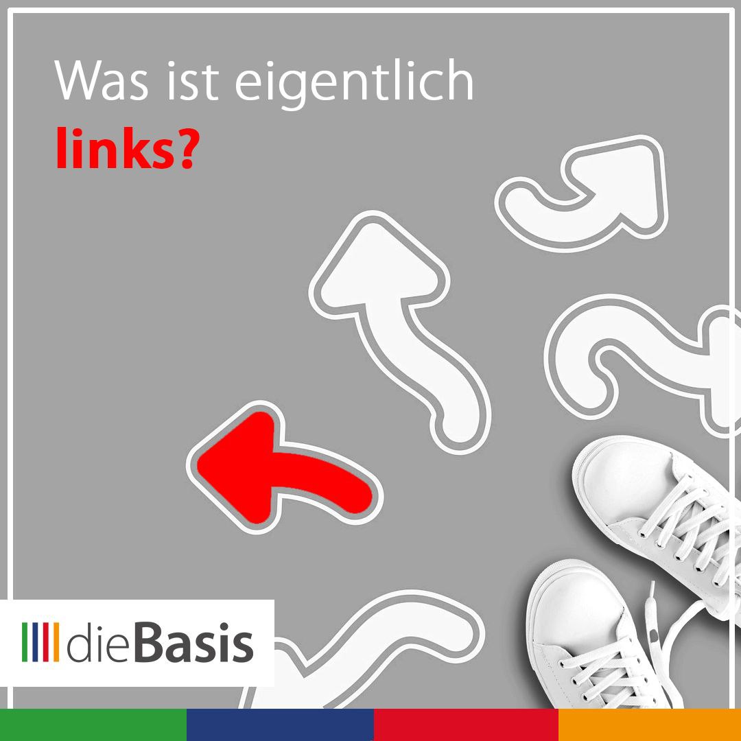 Was ist eigentlich links? (Bild) was ist eigentlich links