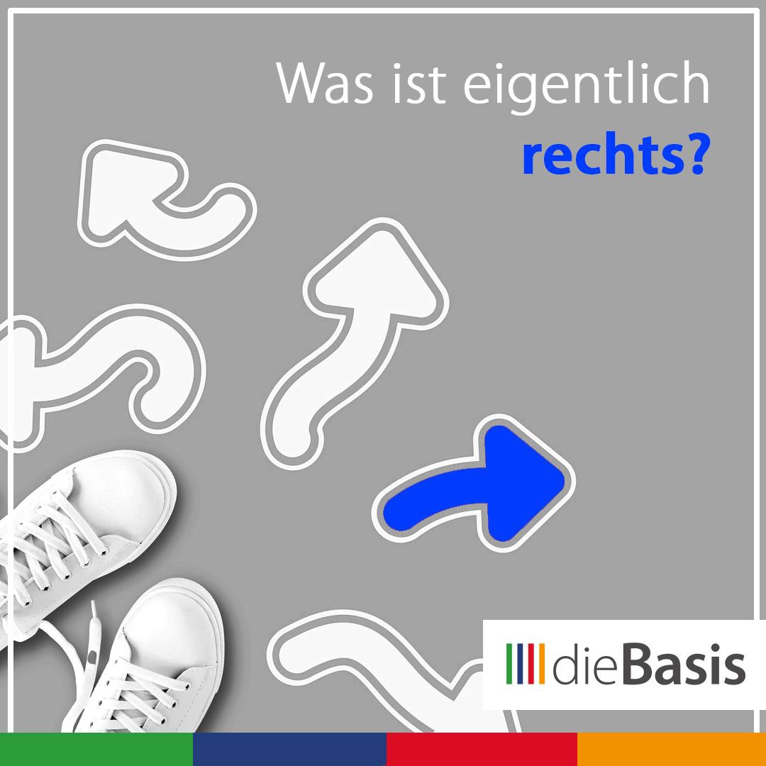 Was ist eigentlich rechts? - dieBasis | Basisdemokratische Partei