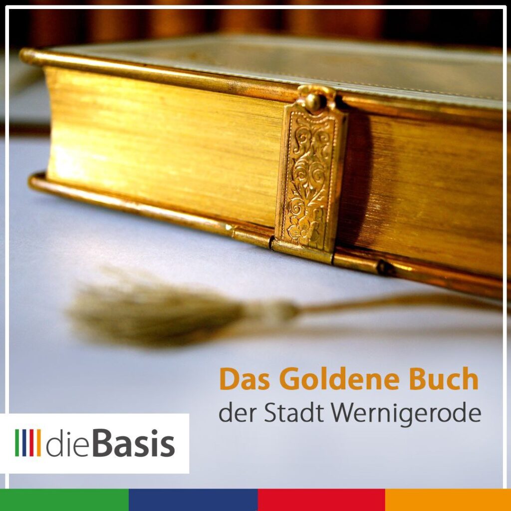 Das goldene Buch der Stadt Wernigerode
