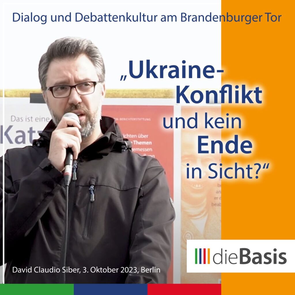 Dialog und Debattenkultur am Brandenburger Tor. Ukraine-Konflikt und kein Ende in Sicht?