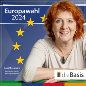 EU-Wahl: Wahlkampfauftakt für dieBasis und Isabel Graumann in Hamburg - Isabel Graumann Europawahl 2024