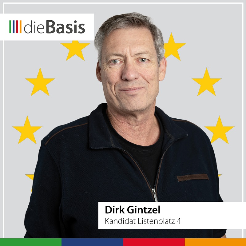 Dirk Gintzel Kandidat Europawahl Platz 4
