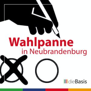 Wahlpanne in Neubrandenburg