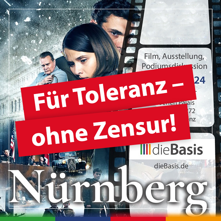 Betragsbild Bericht Filmvorführung Nürnberg in Koblenz – dieBasis für Toleranz ohne Zensur!