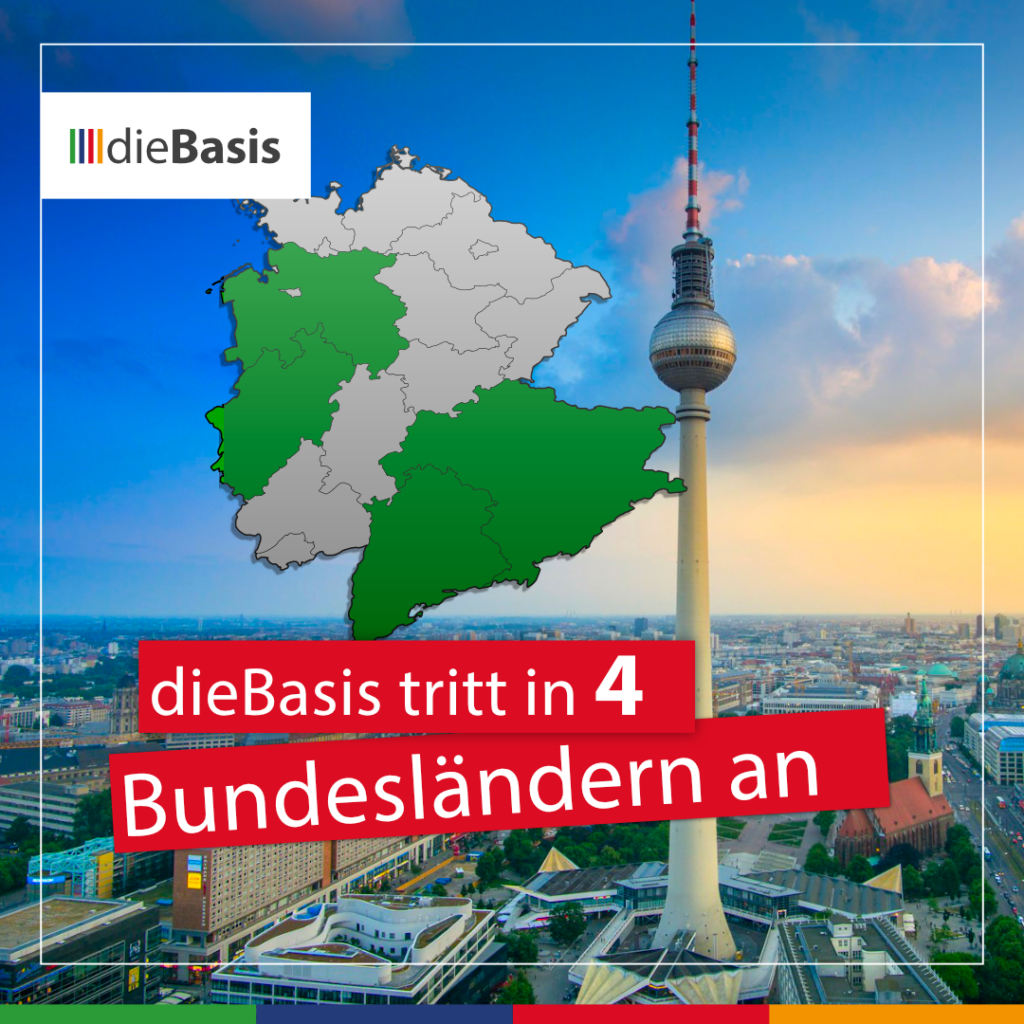 Teilnahme an der Bundestagswahl in vier Bundesländern