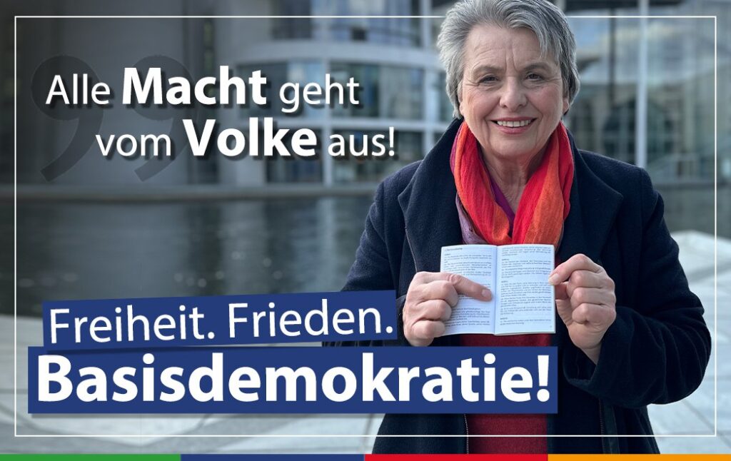 Beitragsbild BTW: Freiheit Frieden Basisdemokratie