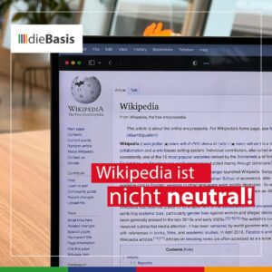 Wikipedia ist nicht neutral