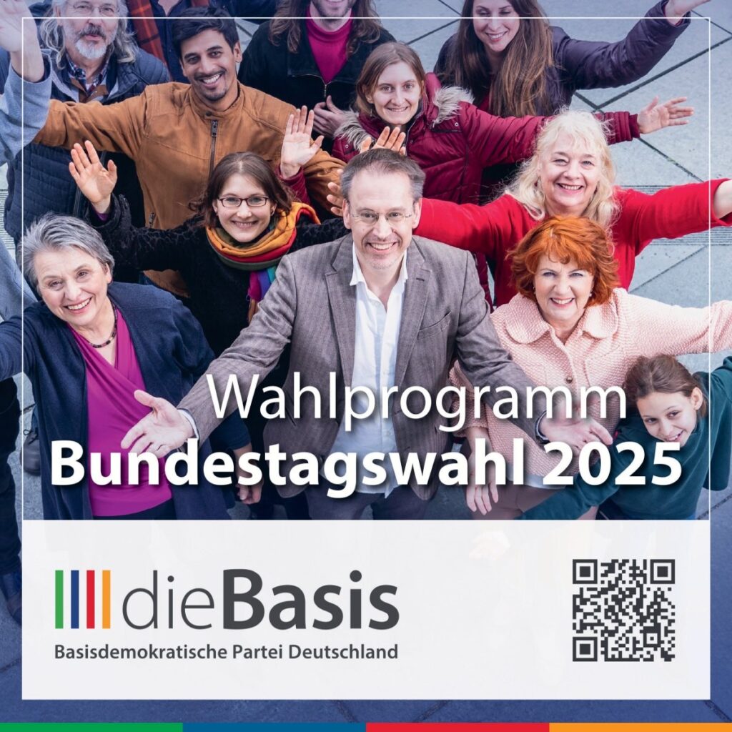 Titelbild Wahlprogramm Bundestagswahl 2025