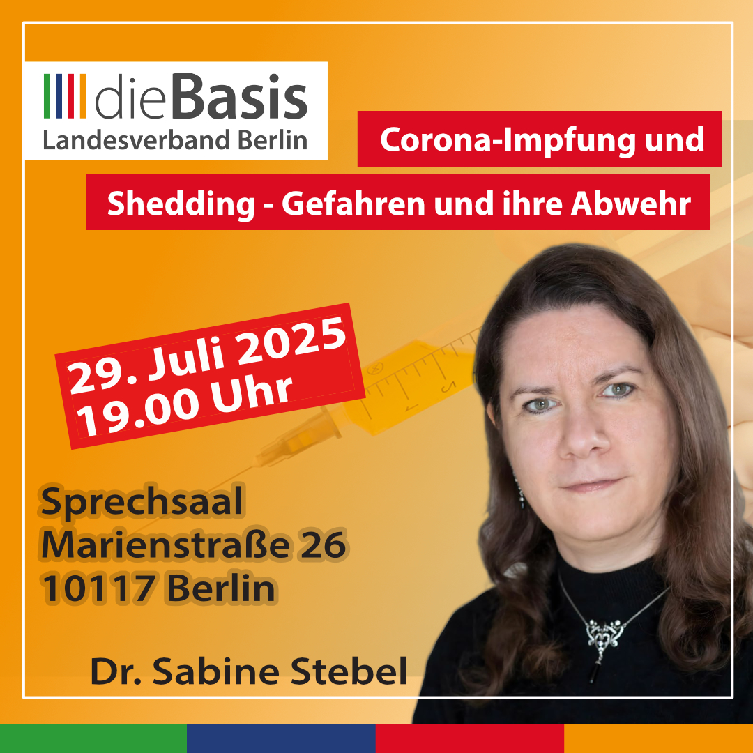 Veranstaltungen (Bild) Corona-Impfung und Shedding – Gefahren und ihre Abwehr