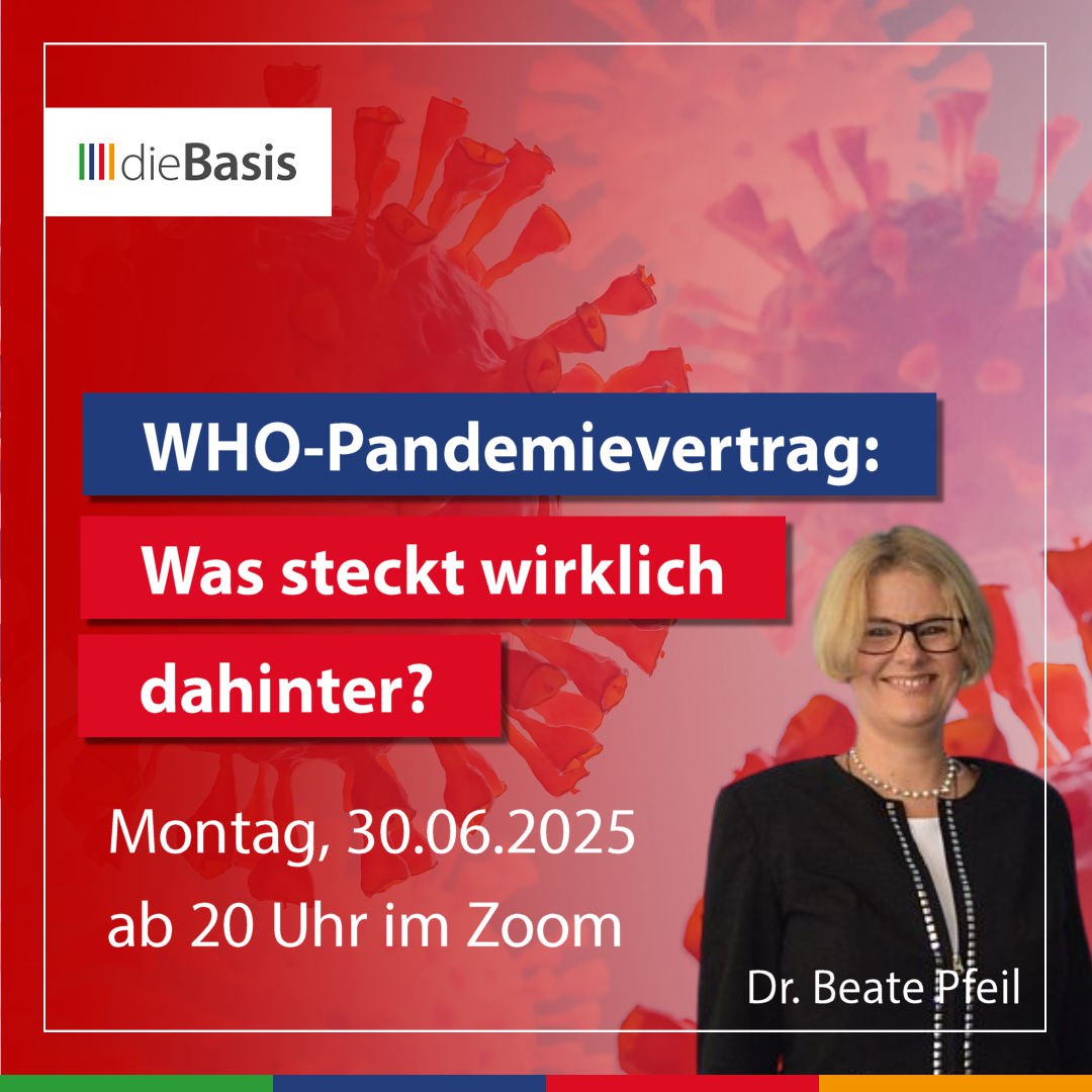 Veranstaltungen (Bild) WHO-Pandemievertrag: Was steckt wirklich dahinter?