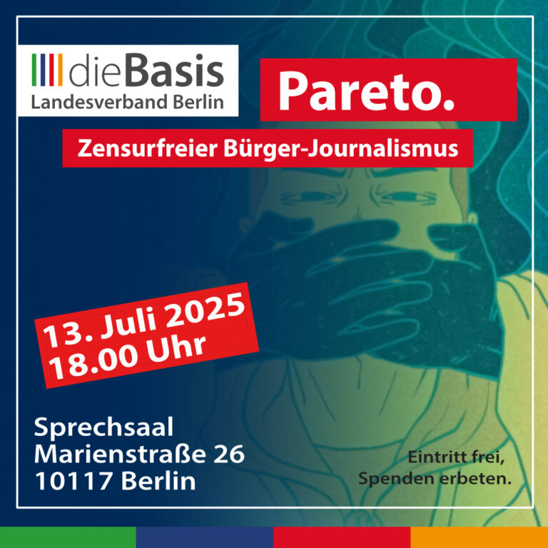 Beitragsbild Pareto. Zensurfreier Bürgerjournalismus