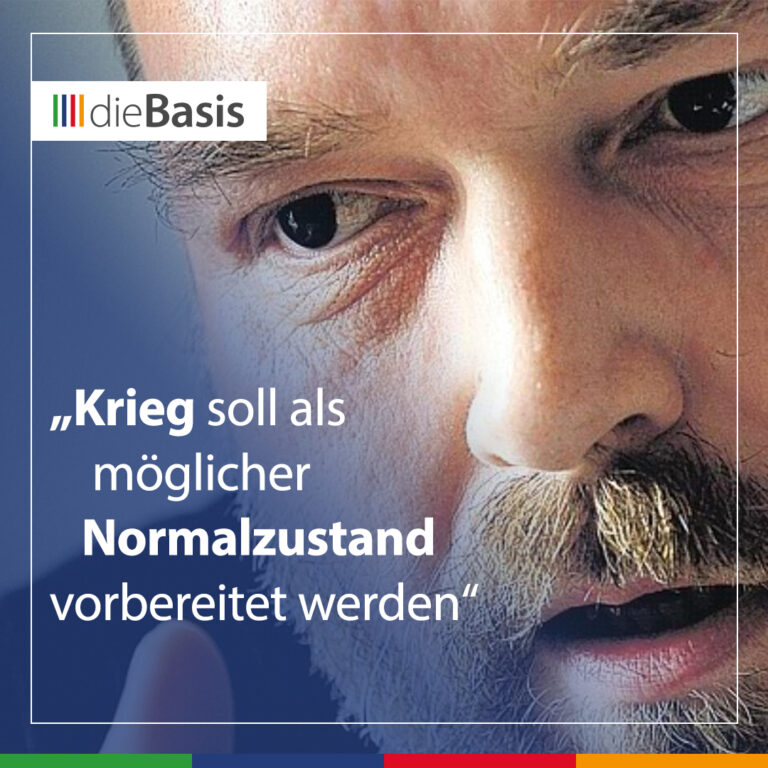 "Krieg soll als möglicher Normalzustand vorbereitet werden" (Bild) Beitragsbild zum Interviewartikel mit Günther Burbach