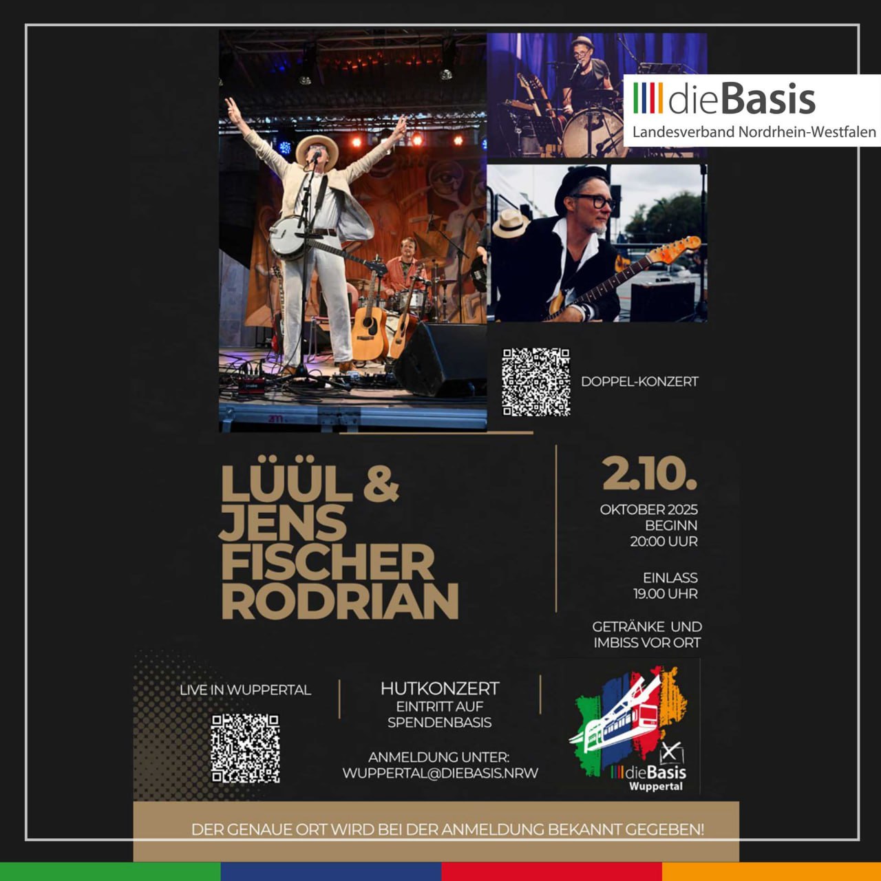 Lüül & Jens Fischer Rodrian live in Wuppertal