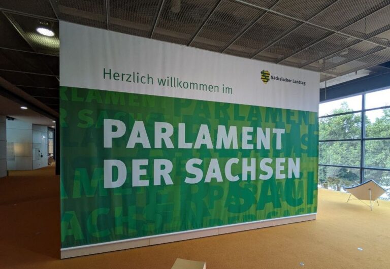 Sächsischer Landtag in Dresden