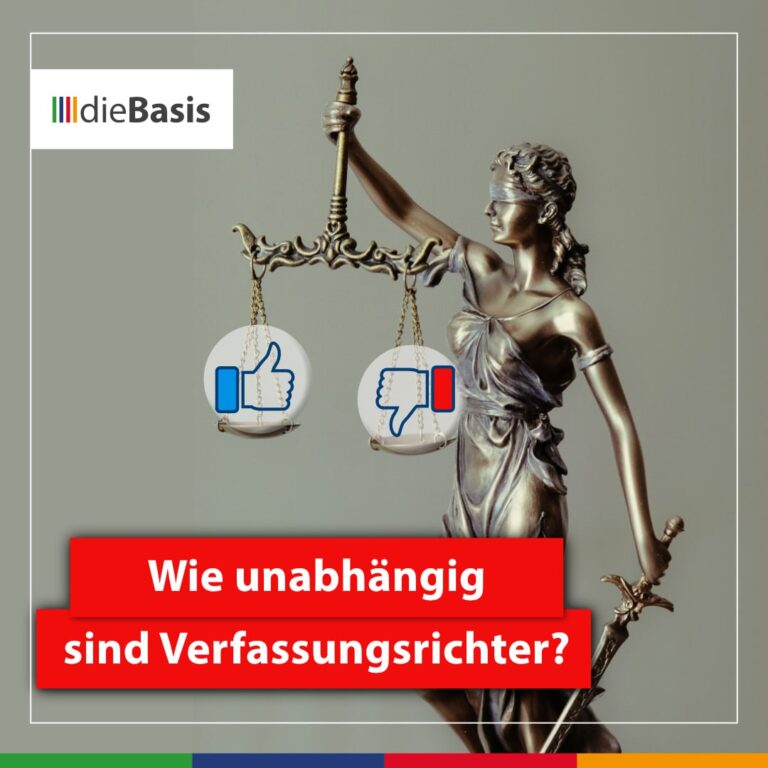 Verfassungsrichterwahl – Was keiner fragt, aber was zu hinterfragen wäre (Bild) Beitragsbild - Wie unabhängig sind Verfassungsrichter?