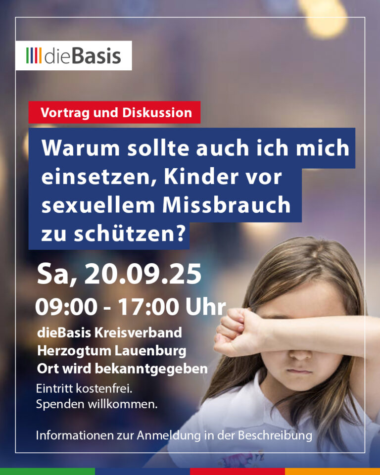 Veranstaltung Kindesmissbrauch