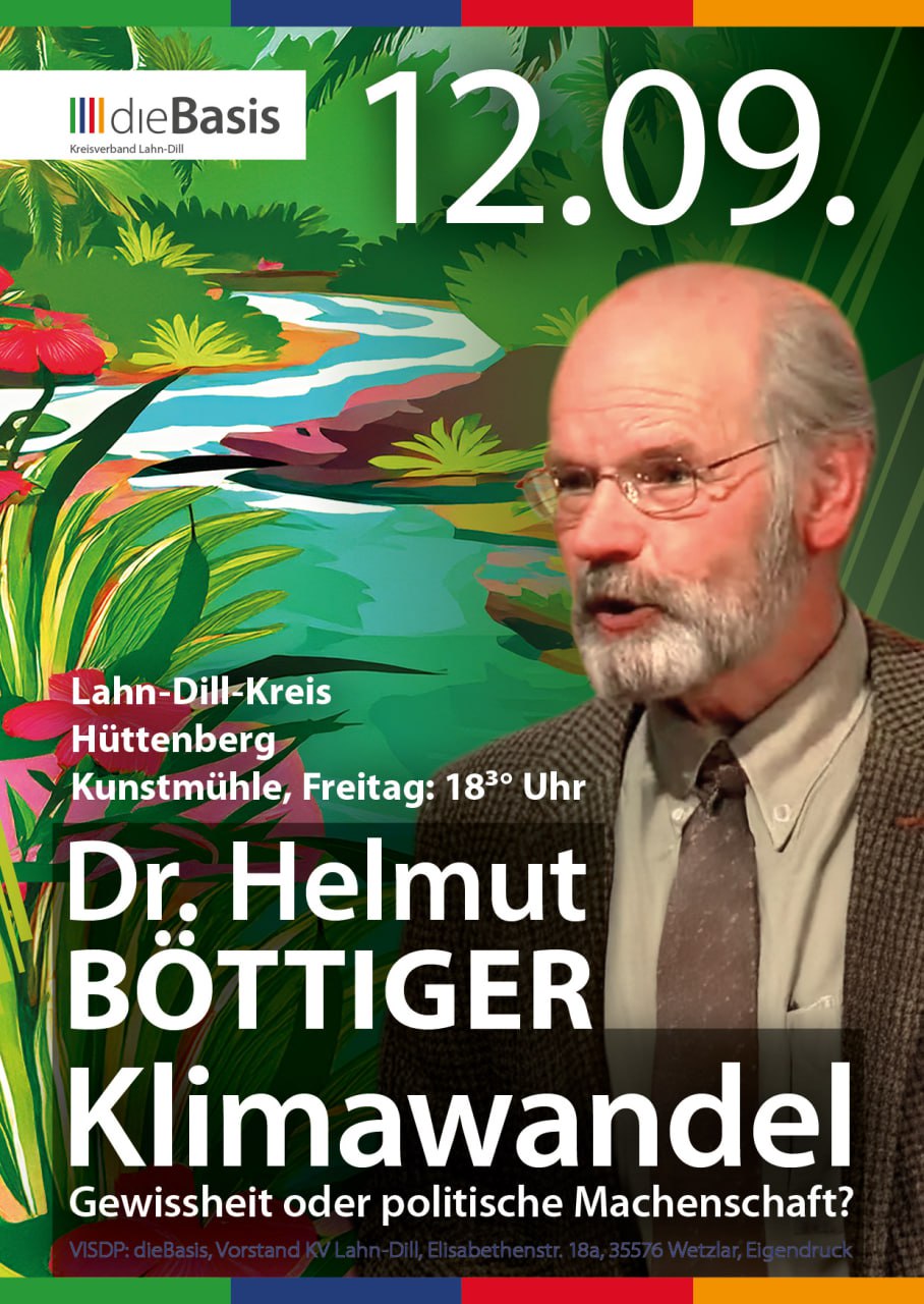 Klimawandel – Dr. Helmut Böttiger