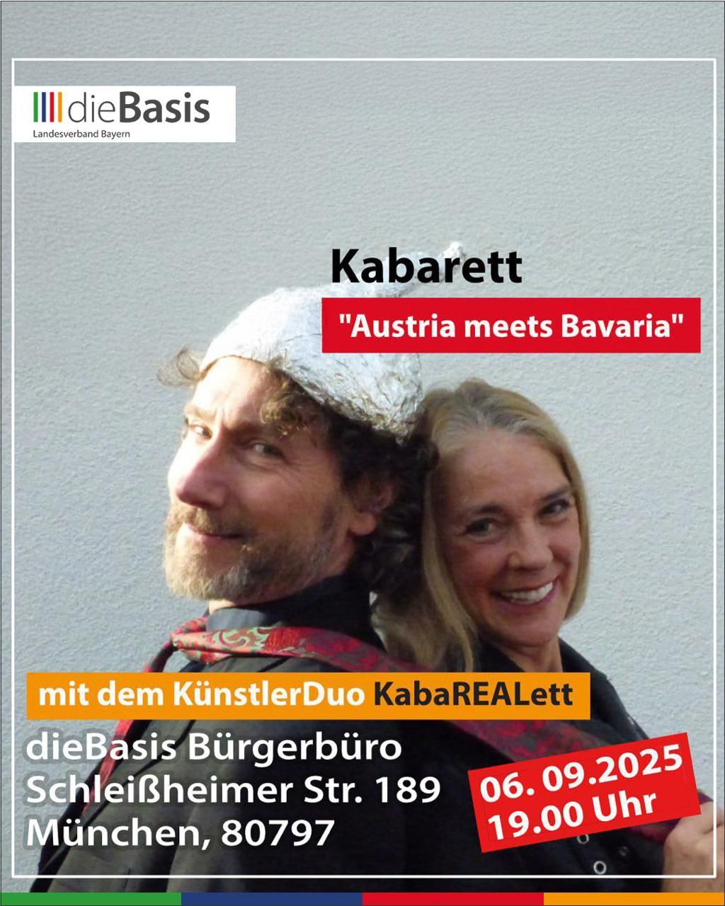 Kabarett "Austria meets Bavaria"