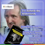 "Ästhetik des Widerstands" – Vortrag und Lesung von Dr. Werner Köhne