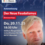 Der Neue Feudalismus – Autorenlesung mit Hermann Ploppa