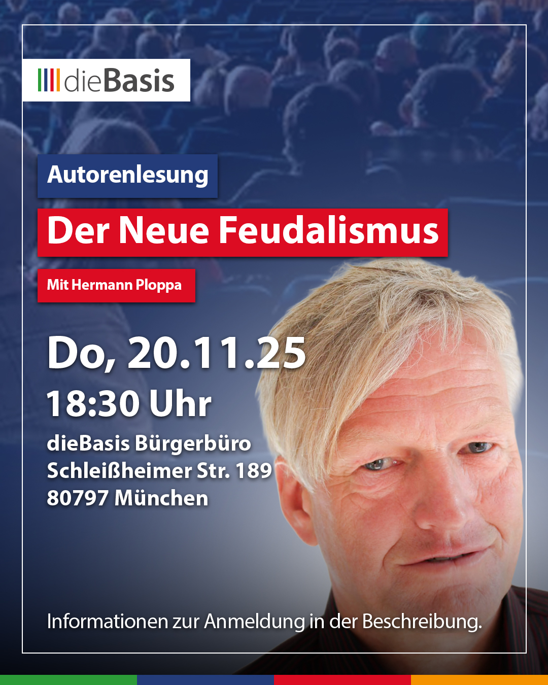 Der Neue Feudalismus – Autorenlesung mit Hermann Ploppa