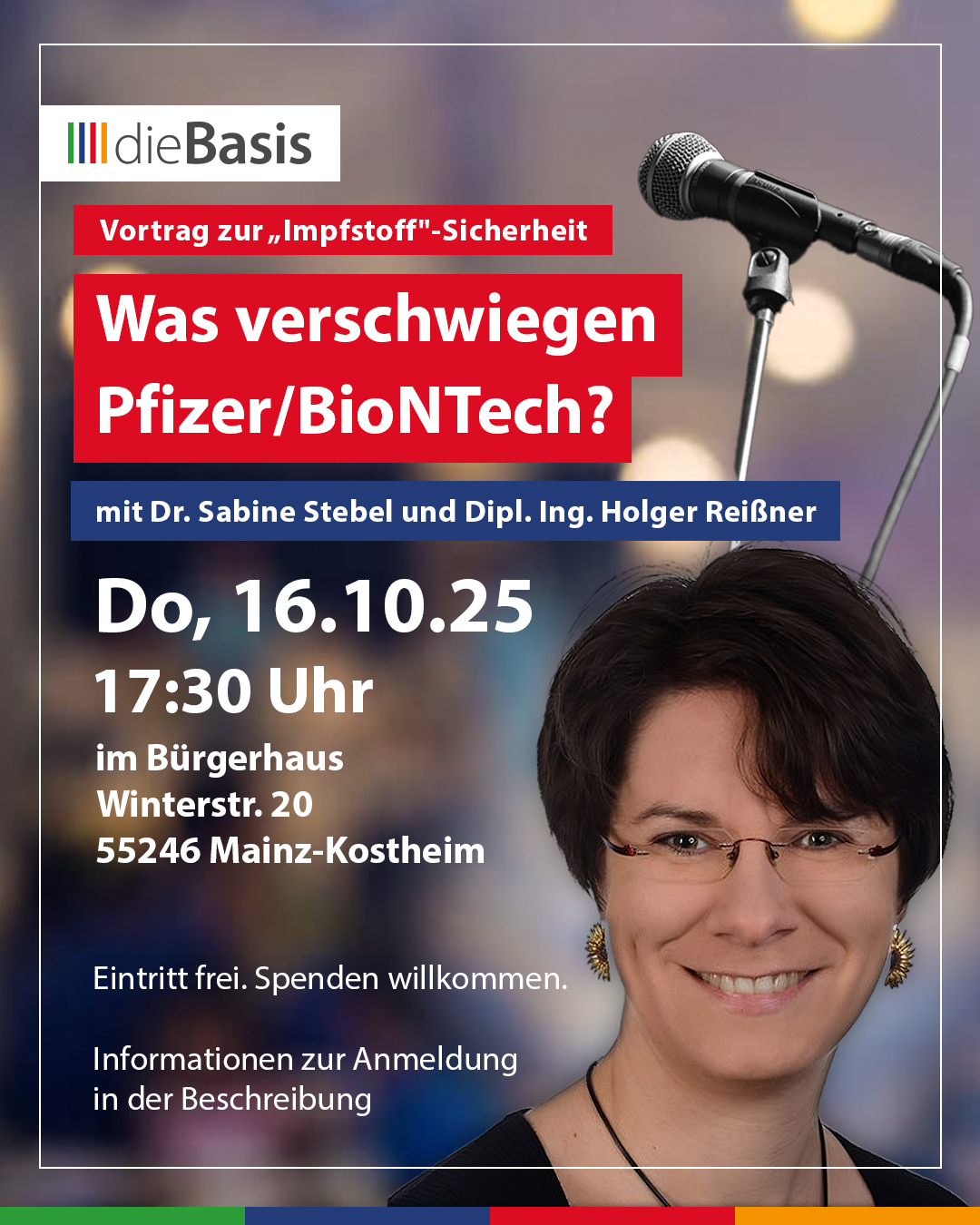 “Einmal mit Profis arbeiten” – Vortrag Dr. Sabine Stebel und Dipl. Ing. Holger Reißner