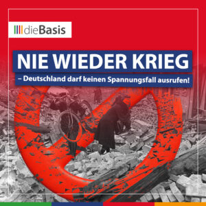 Beitragsbild zum offenen Brief an die Bundesregierung "Nie wieder Krieg"