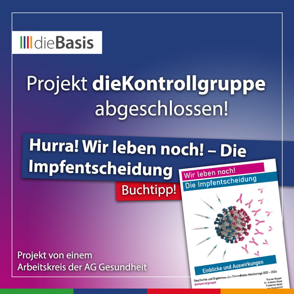 Wir leben noch! Die Impfentscheidung – Einblicke und Auswirkungen (Bild) Projektabschluss "dieKontrollgruppe"