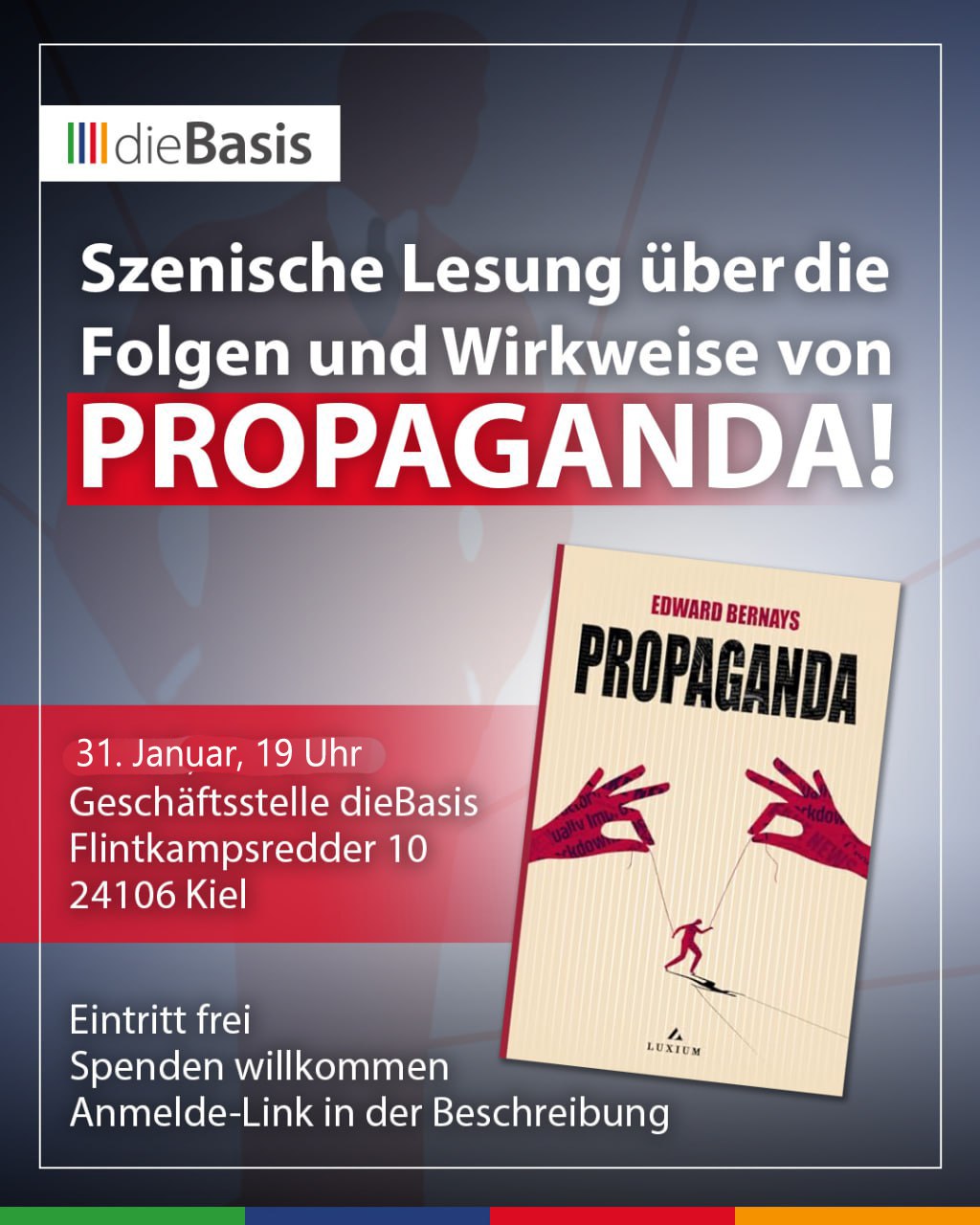 Als die „Propaganda“ zur „Public Relations“ wurde. – Szenische Lesung