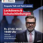 ENQUETE TALK – Vortrag und Diskussion mit Tom Lausen in Wiesbaden