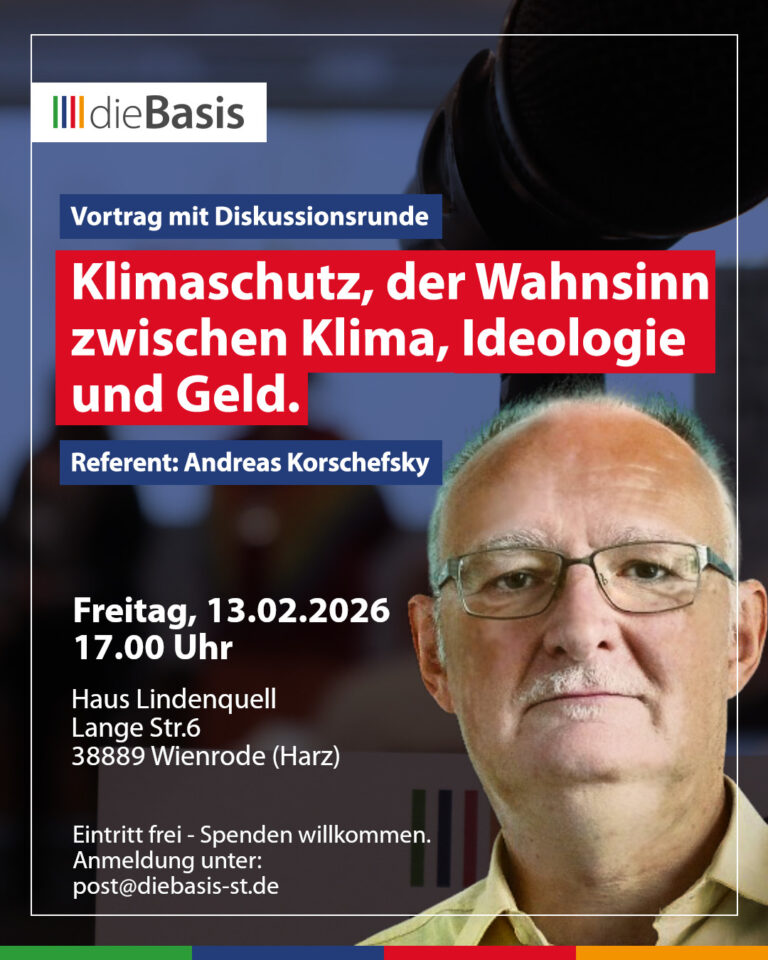 Klimaschutz – der Wahnsinn zwischen Klima, Ideologie und Geld_Wienrode