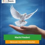 Valentinstag 2026 – Zeichen für Frieden & Diplomatie – Friedensdemo in München