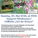 Sommerfest im dieBasis Landesverband Rheinland-Pfalz