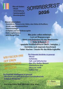 Sommerfest im dieBasis Landesverband Rheinland-Pfalz - Sommerfest RP 2