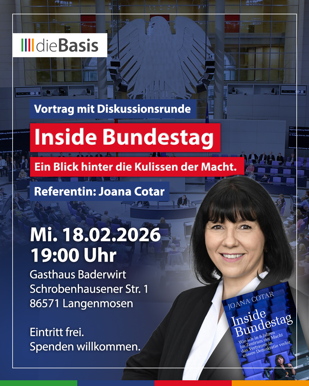 Inside Bundestag – Ein Blick hinter die Kulissen der Macht mit Joana Cotar