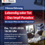 Filmvorführung: LEBENDIG ODER TOT – DAS IMPF-PARADOX. Ein Film von Bert Ehgartner