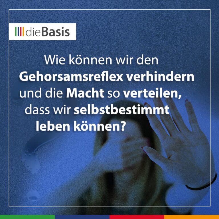 Jenseits der Schablone: Müssen wir immer nur zwischen Demokratie und Diktatur wählen? (Bild) Beitragsbild – Wie können wir den Gehorsamsreflex verhindern und die Macht so verteilen, dass wir selbstbestimmt leben können