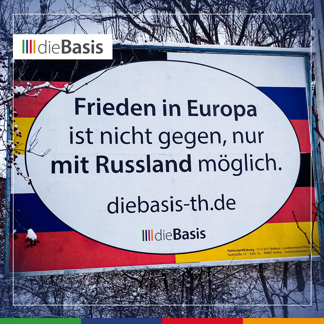 Weimar: Bürgerdialog zu Frieden in der Ukraine und neuer Zusammenarbeit in Europa