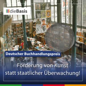 Deutscher Buchhandlungspreis, Gesinnungsprüfung und Überwachung