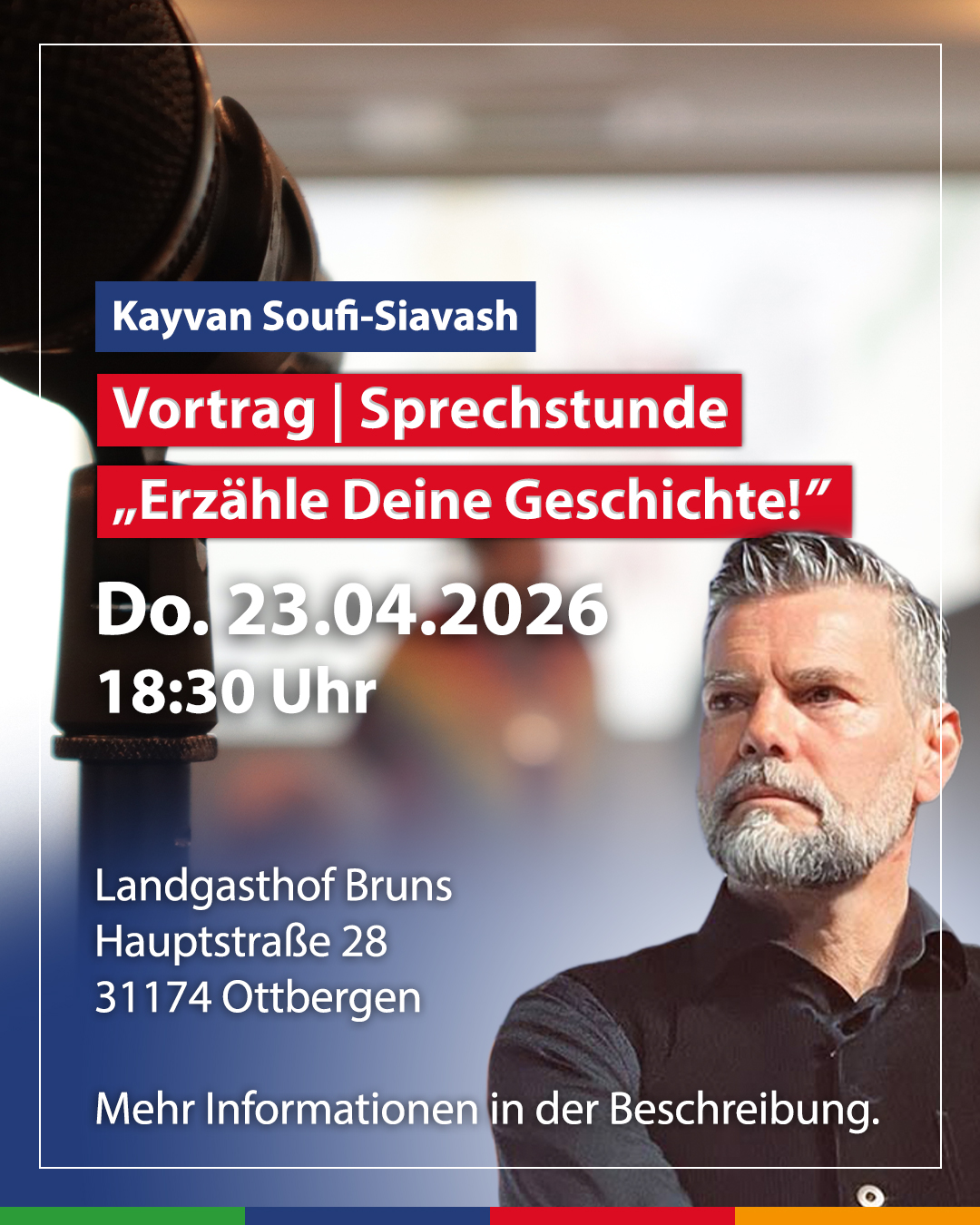 Wenn das Publikum zum Star wird – mit Kayvan Soufi-Siavash