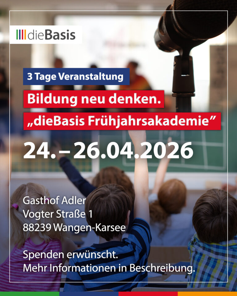 dieBasis Frühjahrsakademie - Bildung neu denken