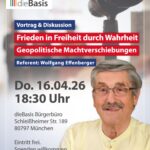 Frieden in Freiheit durch Wahrheit - Vortrag von Wolfgang Effenberger