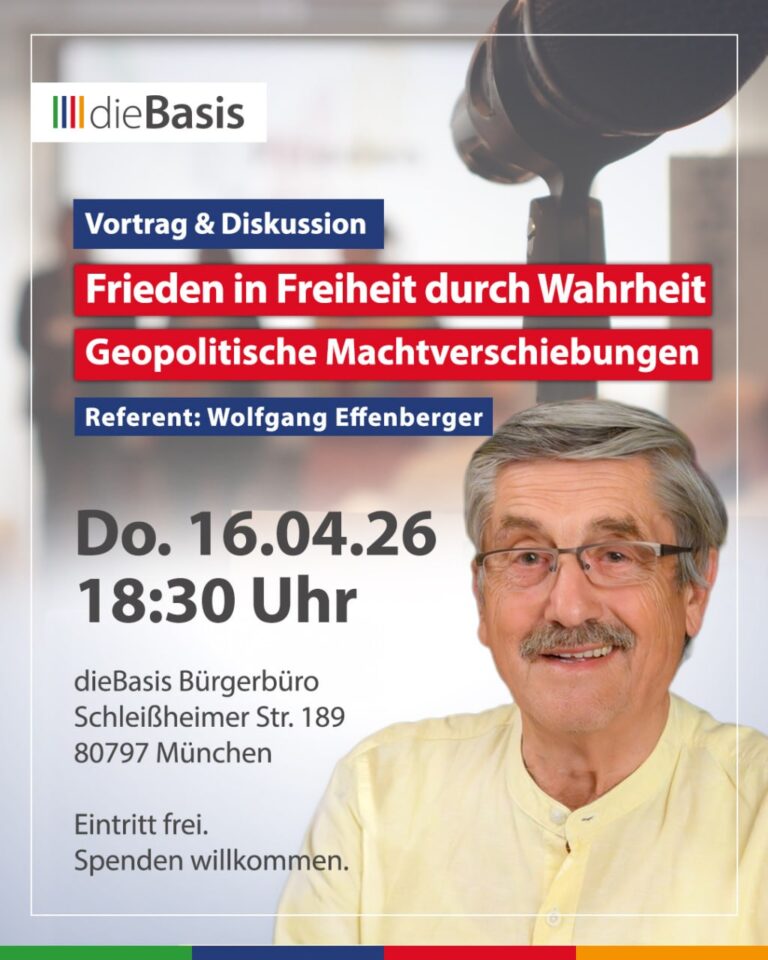 Frieden in Freiheit durch Wahrheit Vortrag von Wolfgang Effenberger