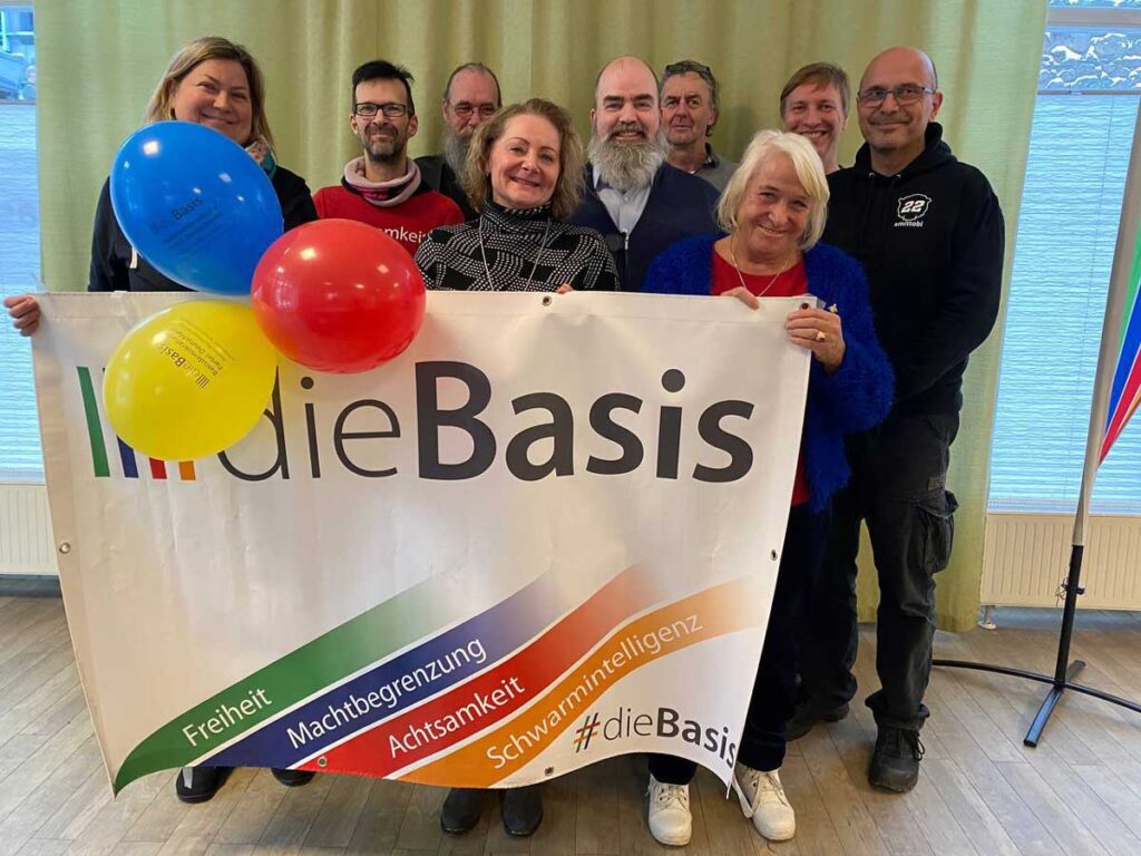 Landesverbände (Bild) dieBasis | Gruppenfoto Landesverband Brandenburg 2026