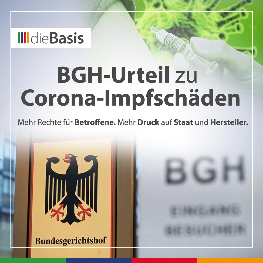 Beitragsbild zu BGH-Urteil zu Corona-Impfschäden