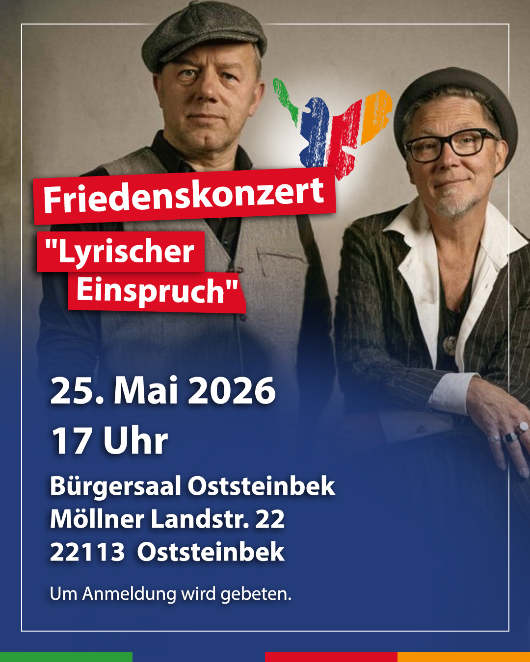 Friedenskonzert "Lyrischer Einspruch" in Oststeinbek